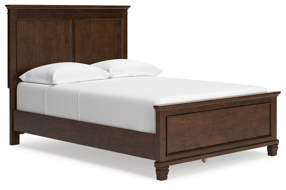 Danabrin Brown Full Panel Bed