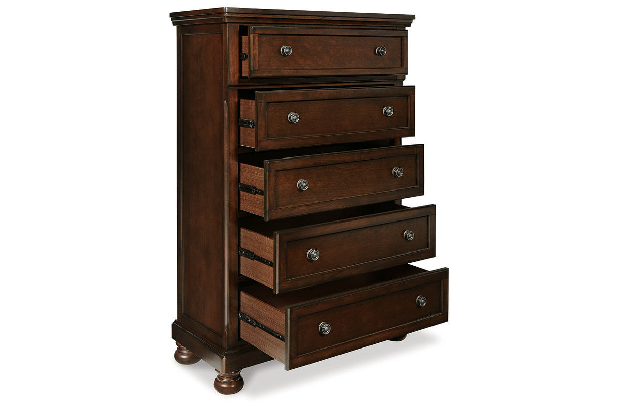 Porter Rustic Brown Chest of Drawers