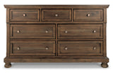 Flynnter Medium Brown Dresser