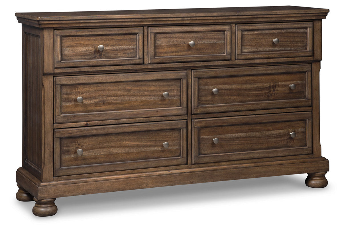 Flynnter Medium Brown Dresser