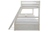 Robbinsdale Antique White Twin over Full Bunk Bed