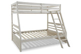 Robbinsdale Antique White Twin over Full Bunk Bed