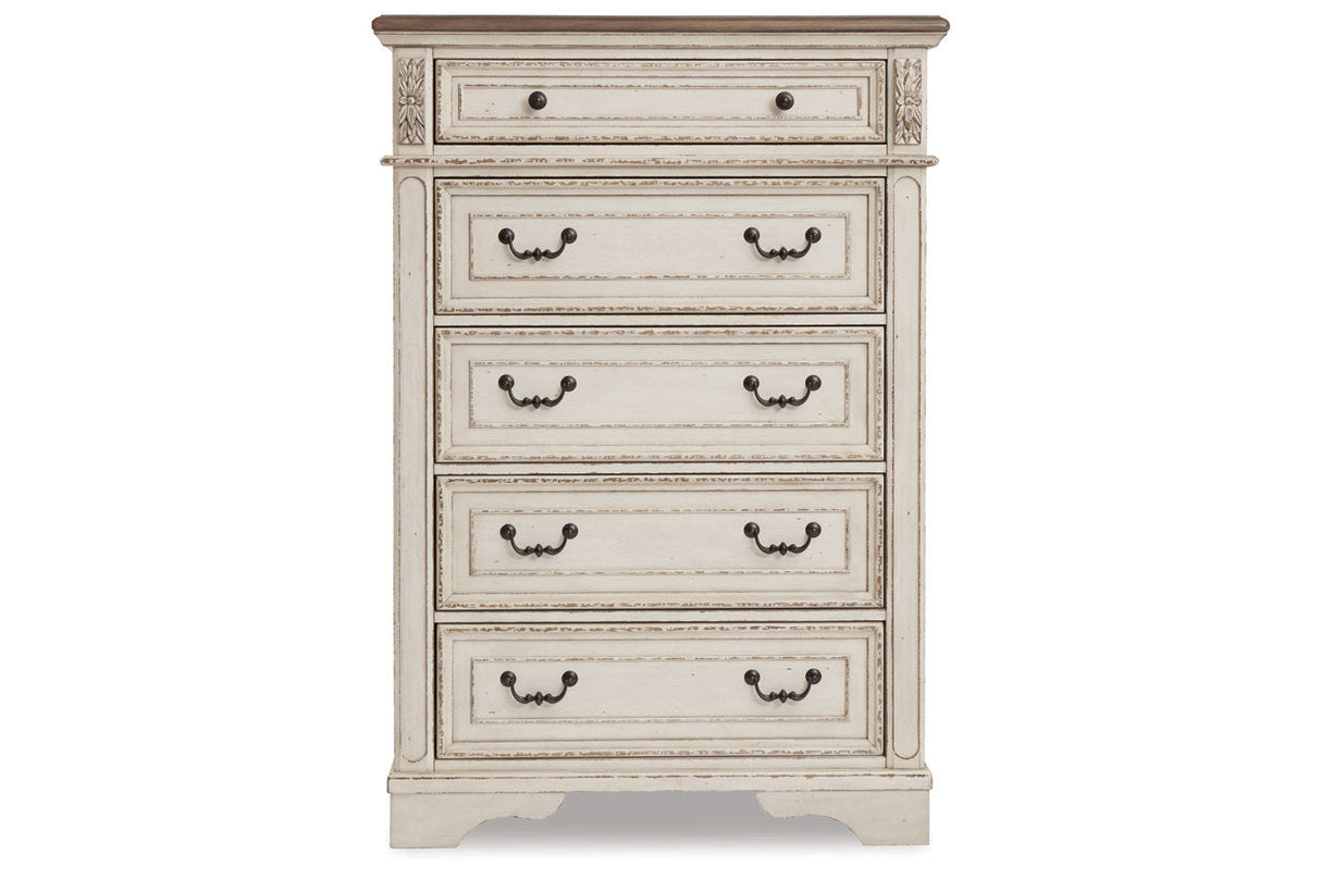 Realyn Two-tone Chest of Drawers