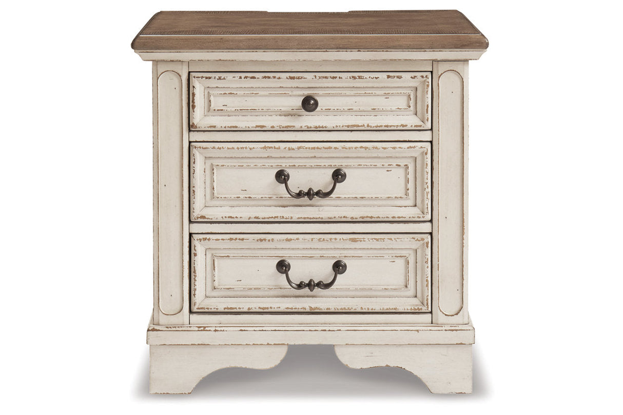 Realyn Two-tone Nightstand