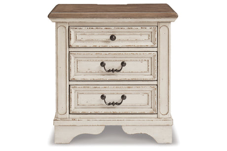 Realyn Two-tone Nightstand