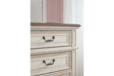 Realyn Two-tone Dresser and Mirror