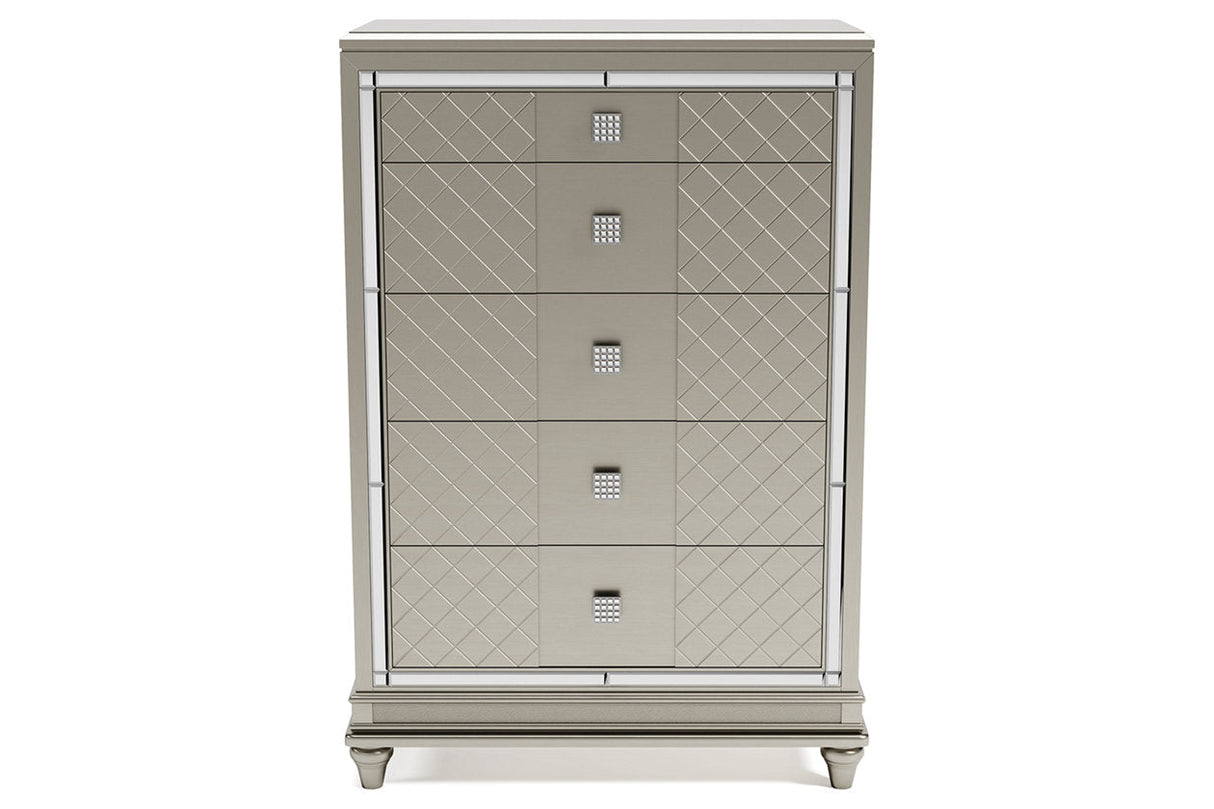 Chevanna Platinum Chest of Drawers