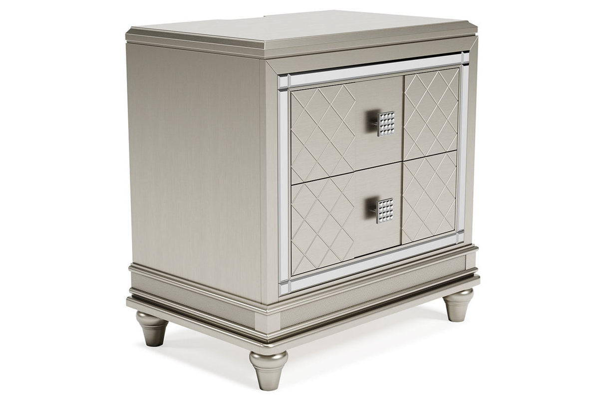 Chevanna Platinum Nightstand