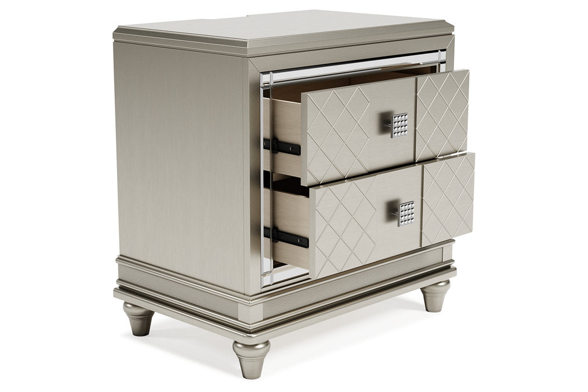 Chevanna Platinum Nightstand