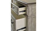 Lodenbay Antique Gray/Brown Dresser and Mirror