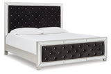 Lindenfield Silver Queen Upholstered Bed