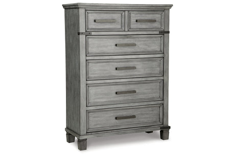 Russelyn Gray Chest of Drawers