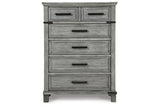 Russelyn Gray Chest of Drawers