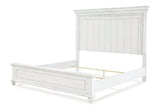 Kanwyn Whitewash California King Panel Bed