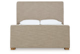 Dakmore Brown Queen Upholstered Bed