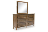 Sturlayne Brown Dresser and Mirror