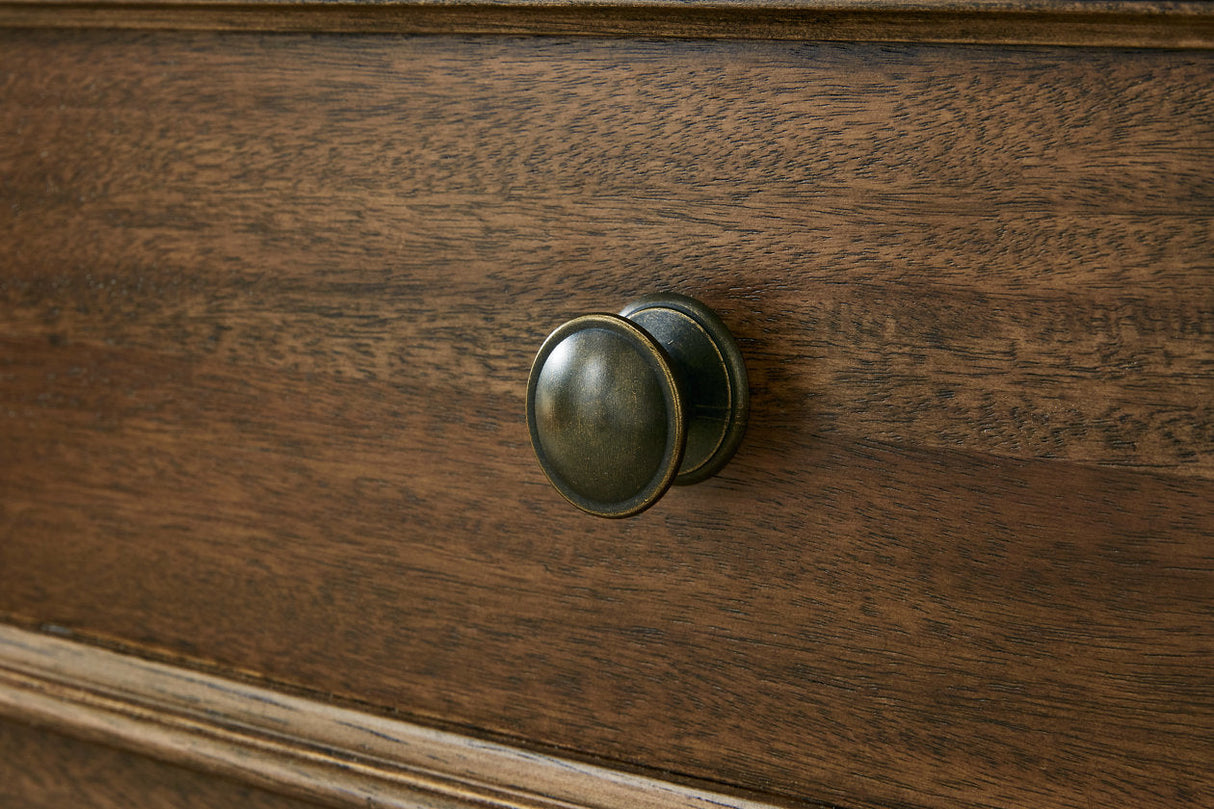 Sturlayne Brown Dresser and Mirror