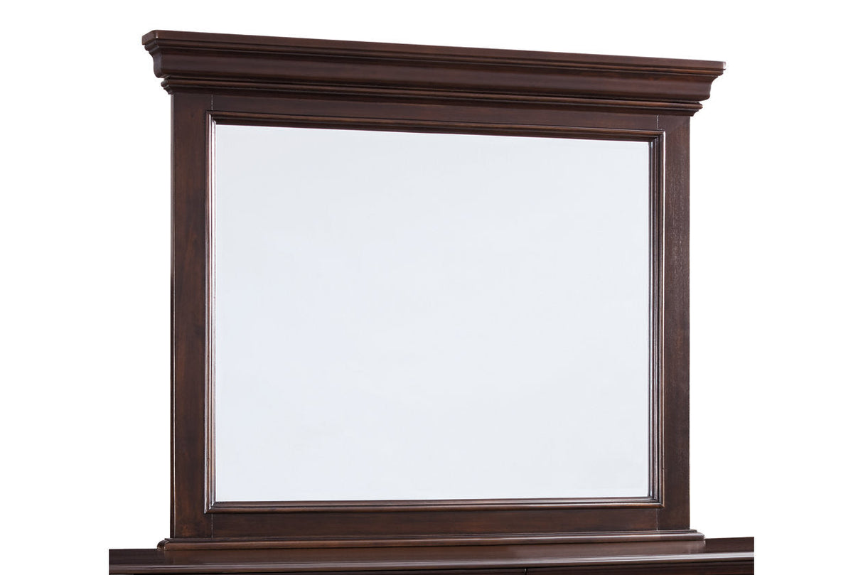 Brynhurst Dark Brown Bedroom Mirror (Mirror Only)