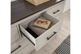 Darborn Gray/Brown Dresser and Mirror