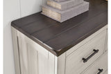 Darborn Gray/Brown Dresser and Mirror