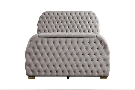 Royal Grey Queen Platform Bed by New Era Innovations at Eve Furniture