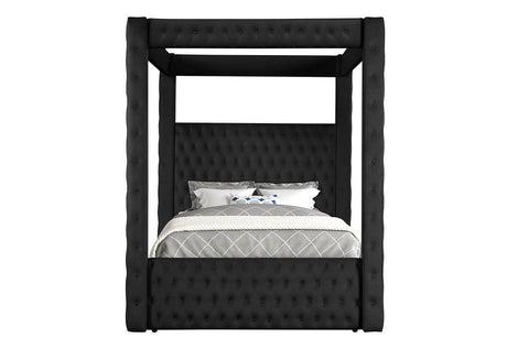 Mansion Black King Platform Bed by New Era Innovations at Eve Furniture