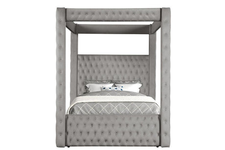B8013 Mansion (Grey) King Bed by New Era Innovations at Eve Furniture