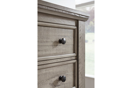 Harrastone Gray Dresser and Mirror