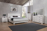 White Sands Chalk Bedroom Mirror (Mirror Only)