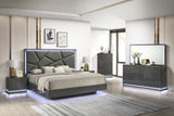 Lily Grey Platform Bedroom Set by New Era Innovations at Eve Furniture