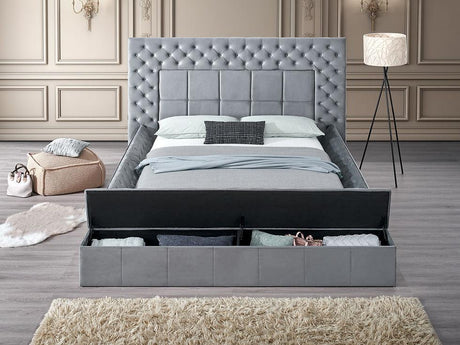 Emerald Grey Queen Bed by New Era Innovations at Eve Furniture