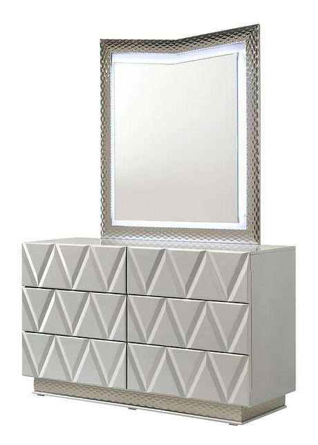 Vera Grey Platform Bedroom Set by New Era Innovations at Eve Furniture