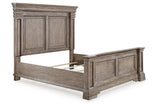 Blairhurst Light Grayish Brown King Panel Bed