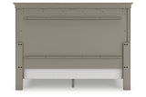 Lexorne Gray California King Sleigh Bed