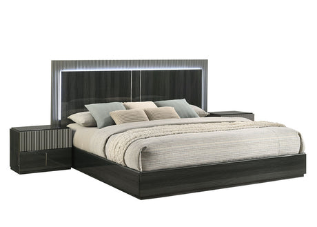 Raven Black Platform Bedroom Set by New Era Innovations at Eve Furniture