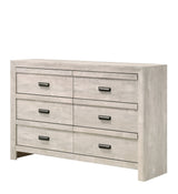 Valor Beige Dresser by Crown Mark at Eve Furniture