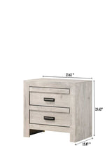 Valor Beige Nightstand by Crown Mark at Eve Furniture
