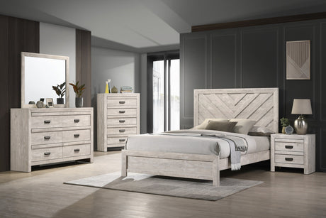 Valor Beige Dresser by Crown Mark at Eve Furniture