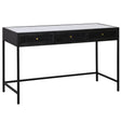 Alaina Desk, White Marble by Dovetail at Eve Furniture