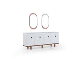 Bahama Diningroom (Consol With Mirror & Dining Table & 6 Dining Chair)