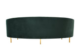 Baila Velvet Sofa by TOV Furniture at Eve Furniture