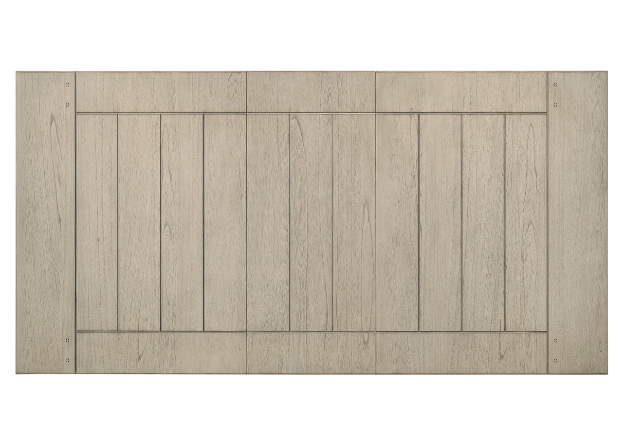 Bardstown Black and Light Gray Extendable Dining Set by Crown Mark at Eve Furniture