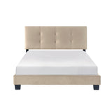 Bari Brown Full Platform Bed by Homelegance at Eve Furniture