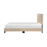 Bari Brown Full Platform Bed by Homelegance at Eve Furniture