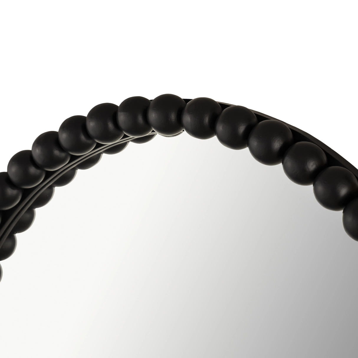 Baria Wooden Round Wall Mirror by TOV Furniture at Eve Furniture