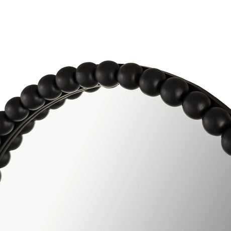 Baria Wooden Round Wall Mirror by TOV Furniture at Eve Furniture