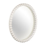 Baria Wooden Round Wall Mirror by TOV Furniture at Eve Furniture