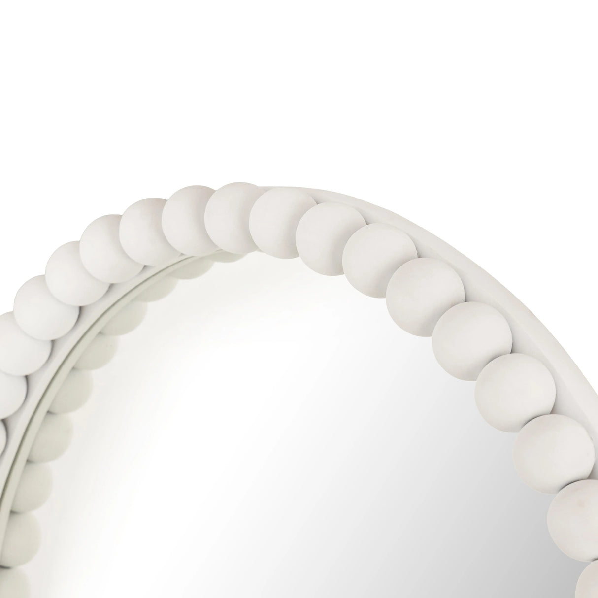 Baria Wooden Round Wall Mirror by TOV Furniture at Eve Furniture