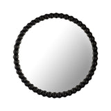 Baria Wooden Round Wall Mirror by TOV Furniture at Eve Furniture