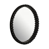 Baria Wooden Round Wall Mirror by TOV Furniture at Eve Furniture